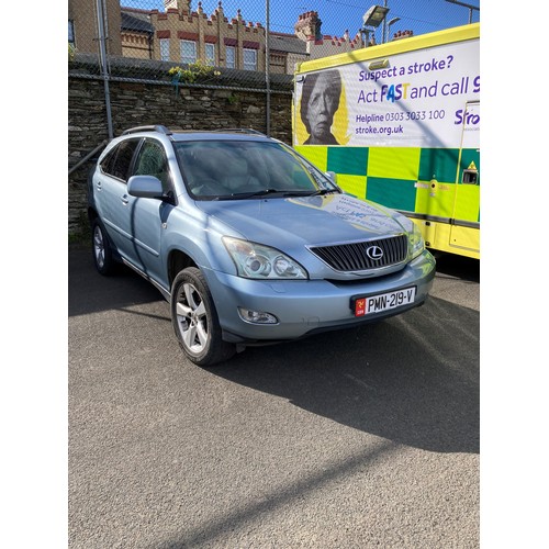 61 - PMN219V
Lexus RX300
First Registered 01.01.2005
Approx 100,000 miles
Auto Petrol
Parking sensors not... 