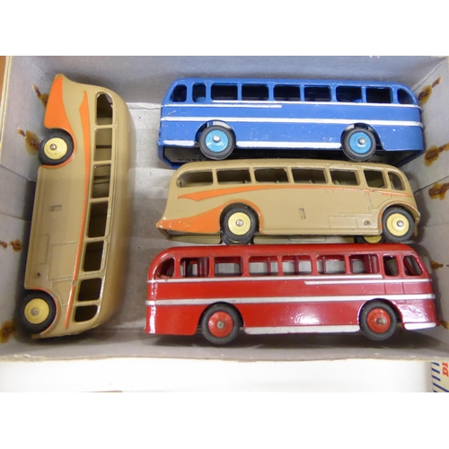 12 - Four Dinky buses