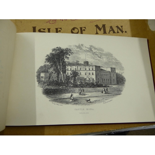 99 - Seven old books of views of the Isle of Man from 1900