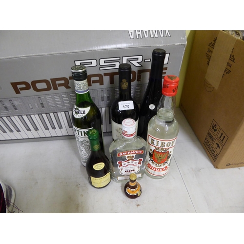 170 - Collection of wine and spirits