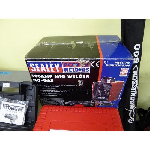 188 - Sealey Mighty Mig 100 100amp MIG welder boxed