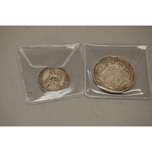 77 - GB 1902 2\6 and a 1906 shilling