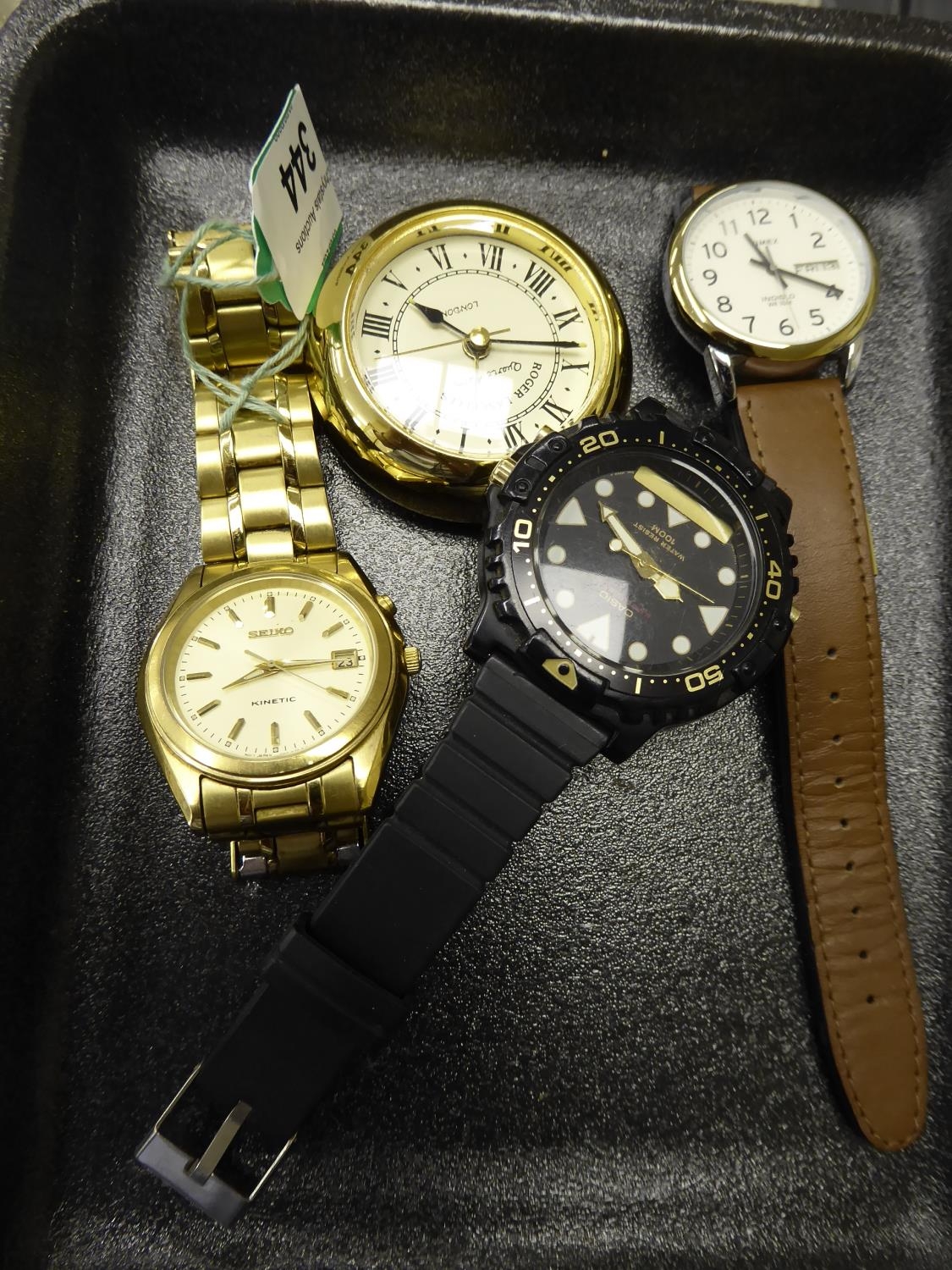 A collection of Gent's wrist watches and a pocket watch