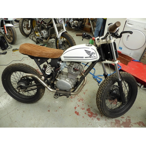 11 - Honda SL125
Street Tracker fitted with a XR150 engine UK log book Starts and runs