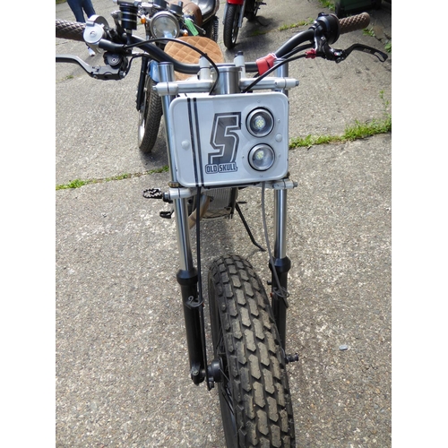 11 - Honda SL125
Street Tracker fitted with a XR150 engine UK log book Starts and runs