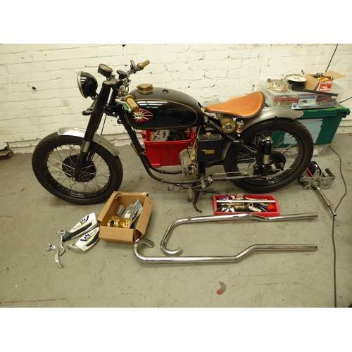 12 - BSA  A10
First Registered 1952
Approx 25544 Miles
 650 twin Bobber and parts to complete and other s... 