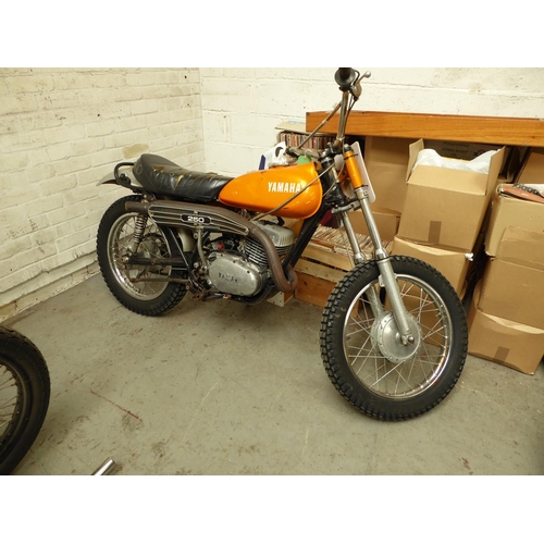 16 - Yamaha DT250
First Registered 1972
American import Imported by DK Motorcycles  99% complete easy res... 