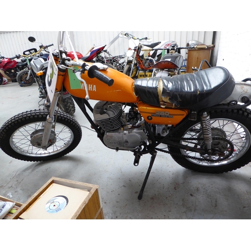 16 - Yamaha DT250
First Registered 1972
American import Imported by DK Motorcycles  99% complete easy res... 