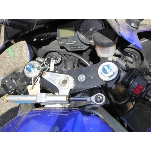 2 - GMN109R
Yamaha YZF R1
First Registered 13.03.1999
Approx   33k Miles
 Manx registered   Starts and r... 