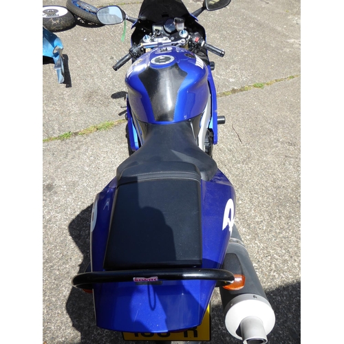 2 - GMN109R
Yamaha YZF R1
First Registered 13.03.1999
Approx   33k Miles
 Manx registered   Starts and r... 