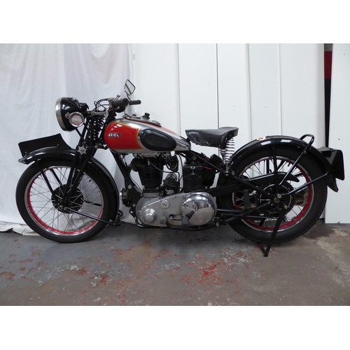 23 - EMN25
Ariel Red Hunter 500
First Registered 06.10.1936
Massive history file and invoices etc taxed S... 