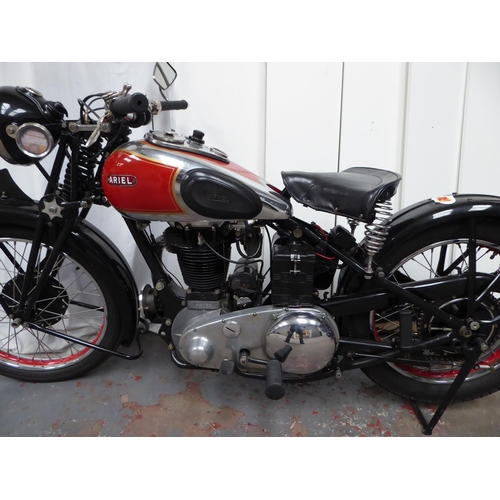 23 - EMN25
Ariel Red Hunter 500
First Registered 06.10.1936
Massive history file and invoices etc taxed S... 