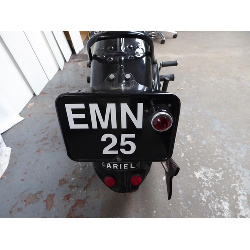 23 - EMN25
Ariel Red Hunter 500
First Registered 06.10.1936
Massive history file and invoices etc taxed S... 