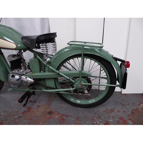 31 - HMN785
BSA Bantam D1
First Registered 15.10.1951
Low miles
125cc Rigid framed Older restoration