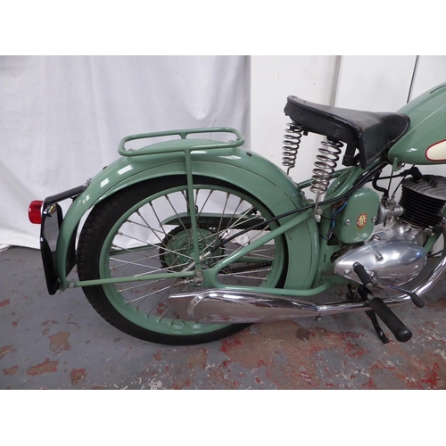 31 - HMN785
BSA Bantam D1
First Registered 15.10.1951
Low miles
125cc Rigid framed Older restoration