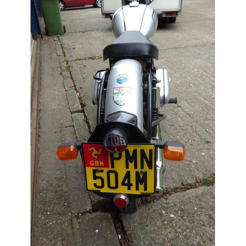 34 - PMN504M
Royal Enfield Bullet 500 
First Registered 11.12.2008
Approx 1494 Miles