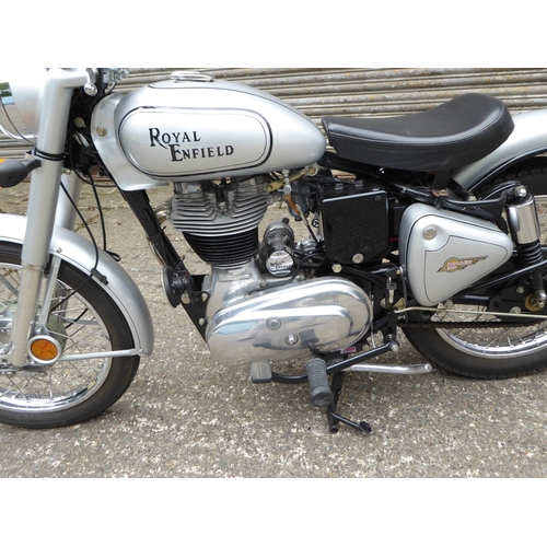 34 - PMN504M
Royal Enfield Bullet 500 
First Registered 11.12.2008
Approx 1494 Miles