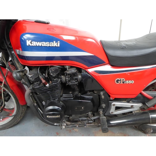 35 - DAC333Y
Kawasaki GPZ550H1
First Registered 14.03.1983
Approx 23000 Miles
 Rust on front mudguard Sma... 