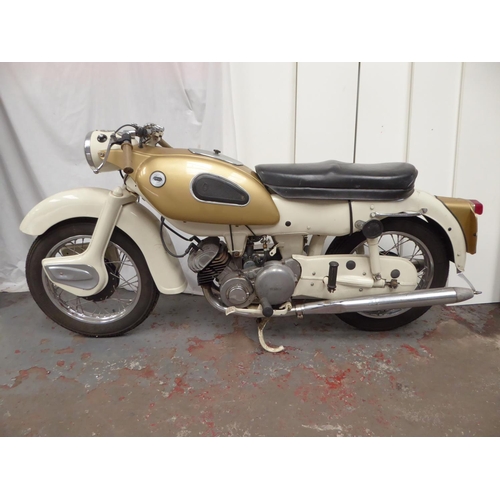 40 - 665YMN
Ariel Arrow
First Registered 03.10.1961
Approx  26,709 Miles
Garaged for some years. Fitted w... 