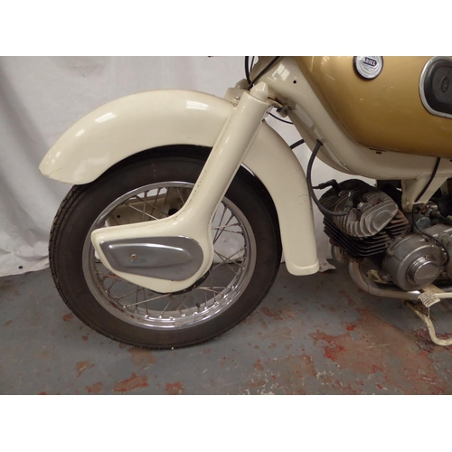 40 - 665YMN
Ariel Arrow
First Registered 03.10.1961
Approx  26,709 Miles
Garaged for some years. Fitted w... 