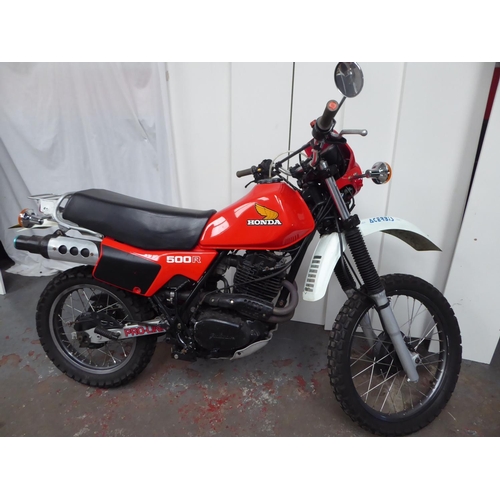 45 - Y173MAN
Honda XL500RC
First Registered 12.02.1983
Approx 21698 Miles
 Trail bike