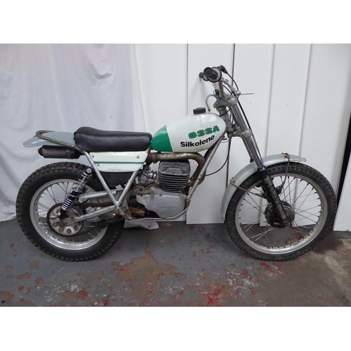 46 - Ossa Twin Shock trials
First Registered 1983
 No documents Starts and runs