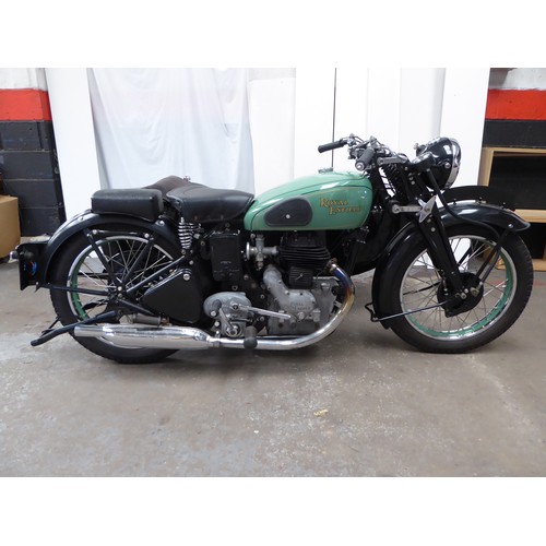 44 - PMN149T
Royal Enfield Model H39 and sidecar
First Registered 31.07.1939
Approx 8095 Miles
 570cc Sid... 