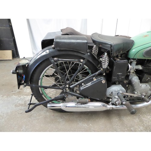 44 - PMN149T
Royal Enfield Model H39 and sidecar
First Registered 31.07.1939
Approx 8095 Miles
 570cc Sid... 