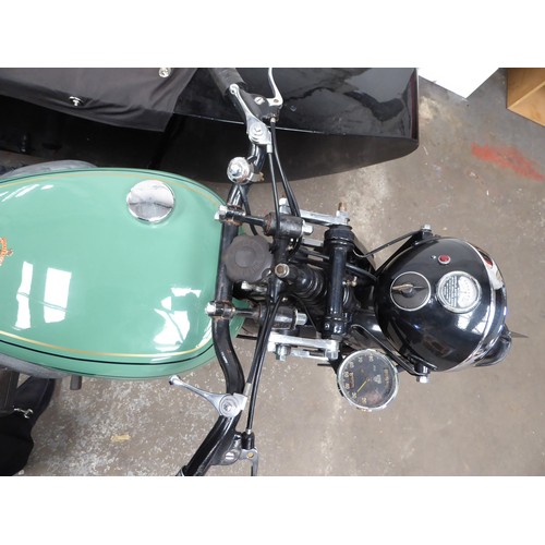 44 - PMN149T
Royal Enfield Model H39 and sidecar
First Registered 31.07.1939
Approx 8095 Miles
 570cc Sid... 