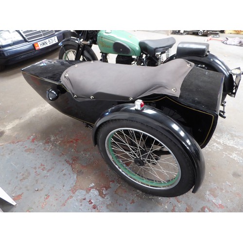 44 - PMN149T
Royal Enfield Model H39 and sidecar
First Registered 31.07.1939
Approx 8095 Miles
 570cc Sid... 