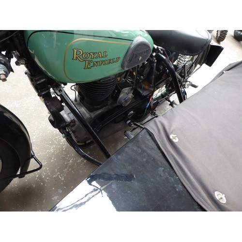 44 - PMN149T
Royal Enfield Model H39 and sidecar
First Registered 31.07.1939
Approx 8095 Miles
 570cc Sid... 