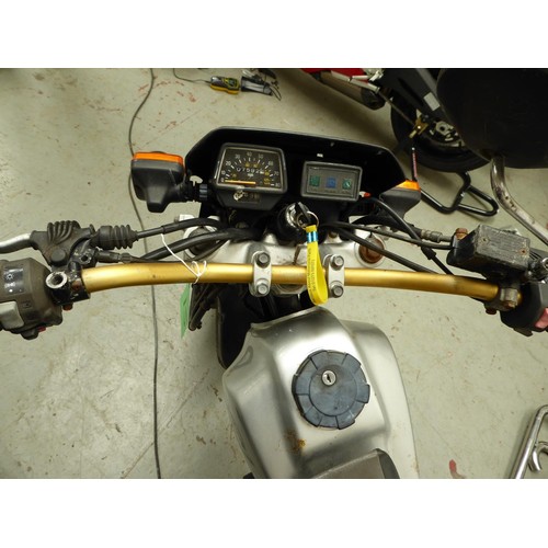 24 - EMN314R
Yamaha TW125
First Registered 27.10.1999
Approx 7592 Miles
 Manx registered still in test Ap... 