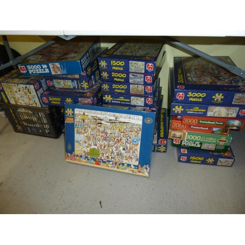 211 - Numerous Jan Van Haastaren jigsaw puzzles