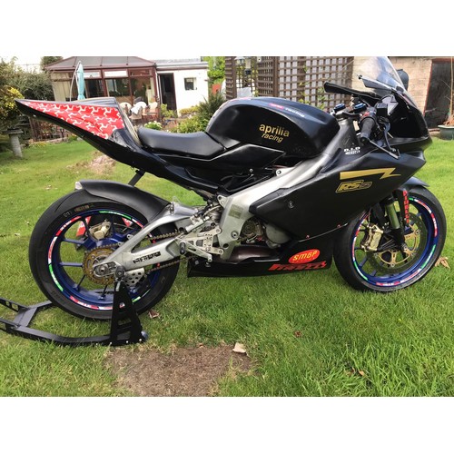 50 - Aprilia RS125 race bike
Year 2012
Approx 11,000 miles
Petrol
Recent engine rebuild including new pis... 