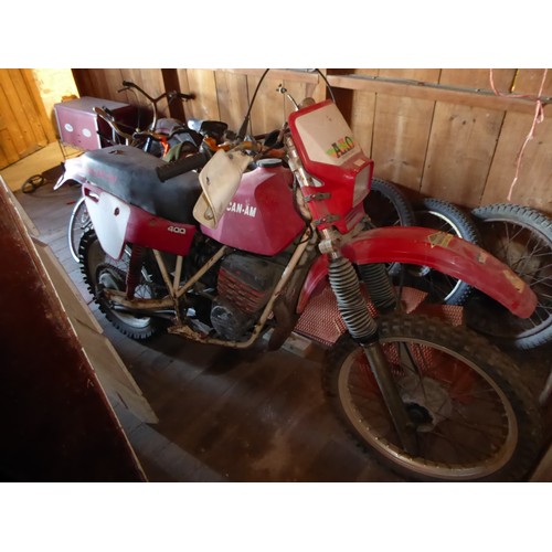 72 - Garage Find!
J767MAN
Can AM 399cc Trails Motorbike
First Registered 07.08.1980
Approx 459 miles show... 