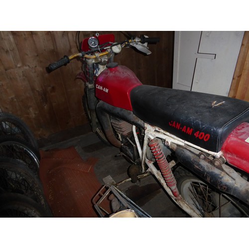 72 - Garage Find!
J767MAN
Can AM 399cc Trails Motorbike
First Registered 07.08.1980
Approx 459 miles show... 