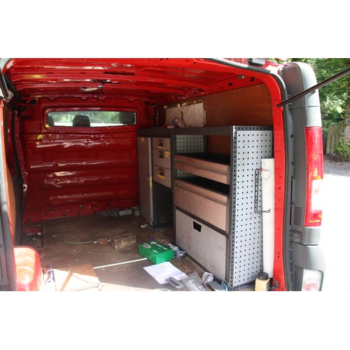 118 - PMN195M
Red Vauxhall Vivaro 2900 CDTi 115ps Van
First Registered 15.06.2012
Approx 123707 miles
Manu... 