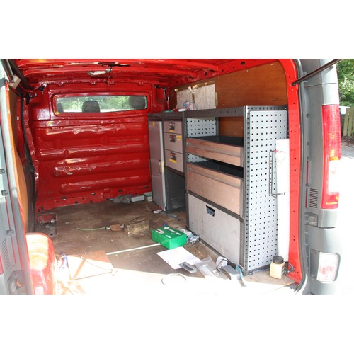 118 - PMN195M
Red Vauxhall Vivaro 2900 CDTi 115ps Van
First Registered 15.06.2012
Approx 123707 miles
Manu... 