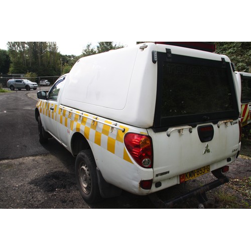 115 - KMN853G
White Mitsubishi L200 4 Work 4x4
First Registered 03.12.2010
Approx 113598 miles
Manual Dies... 