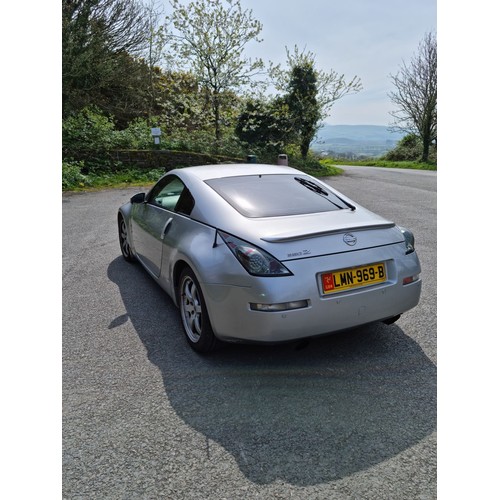 120 - LMN969B
Silver Nissan 350Z GT
First Registered 23.01.2004
Approx 88,000 miles
Manual Petrol 
Air bag... 