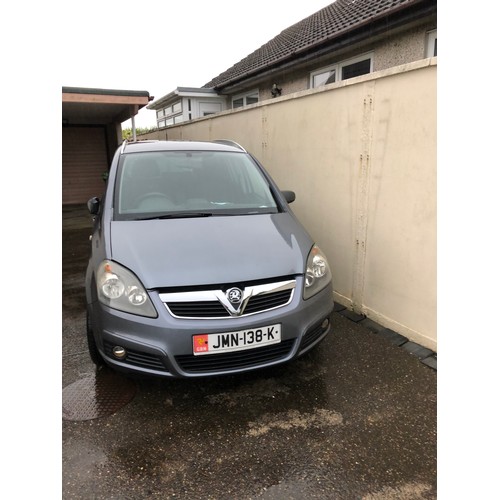 121 - JMN138K
Grey Vauxhall Zafira SRI 1796cc
First Registered 30.04.2007
Approx 32,241 miles
Manual Petro... 