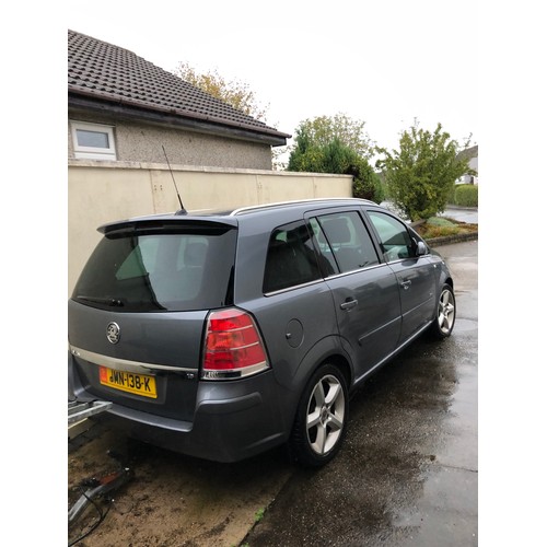 121 - JMN138K
Grey Vauxhall Zafira SRI 1796cc
First Registered 30.04.2007
Approx 32,241 miles
Manual Petro... 