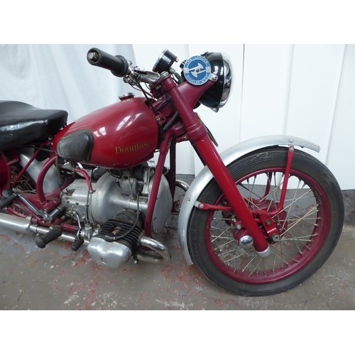 64 - Garage find!
40-YMN
Red Douglas (Dragonfly) 350 MK5 frame with a Mk4 sports engine
Circa 1950 but Fi... 