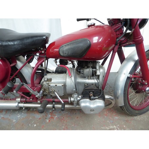 64 - Garage find!
40-YMN
Red Douglas (Dragonfly) 350 MK5 frame with a Mk4 sports engine
Circa 1950 but Fi... 