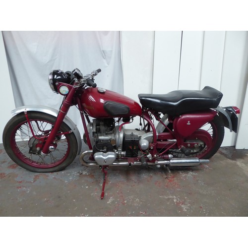 64 - Garage find!
40-YMN
Red Douglas (Dragonfly) 350 MK5 frame with a Mk4 sports engine
Circa 1950 but Fi... 