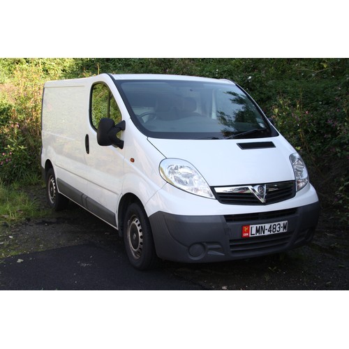 116 - LMN483M
White Vauxhall Vivaro 2700 CDTI 115ps Van
First Registered 03.07.2013
Approx 39507 miles
Man... 