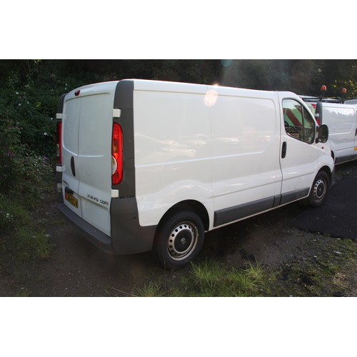 116 - LMN483M
White Vauxhall Vivaro 2700 CDTI 115ps Van
First Registered 03.07.2013
Approx 39507 miles
Man... 