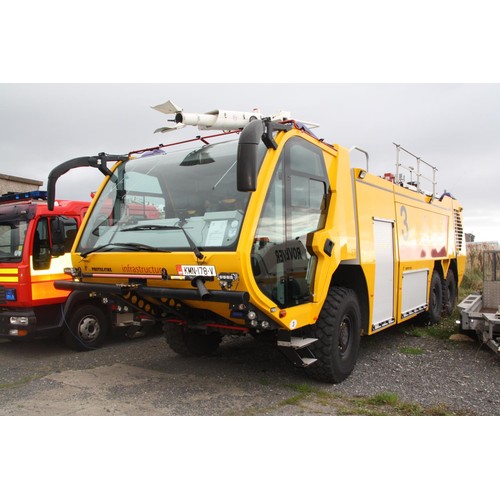 148 - KMN178V
Iturri Group VIM 120 Toro 6X6 Airport crash tender
First Registered 15.03.2012
Pump hours sh... 