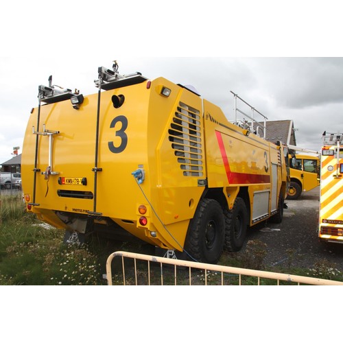 148 - KMN178V
Iturri Group VIM 120 Toro 6X6 Airport crash tender
First Registered 15.03.2012
Pump hours sh... 