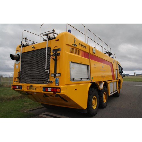 150 - GMN455X
Carmichael Cobra 6X6 airport crash tender
First Registered 17.12.2004
Pump Hours Showing 161... 